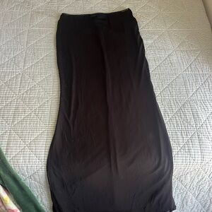 H&M Black Maxi Skirt